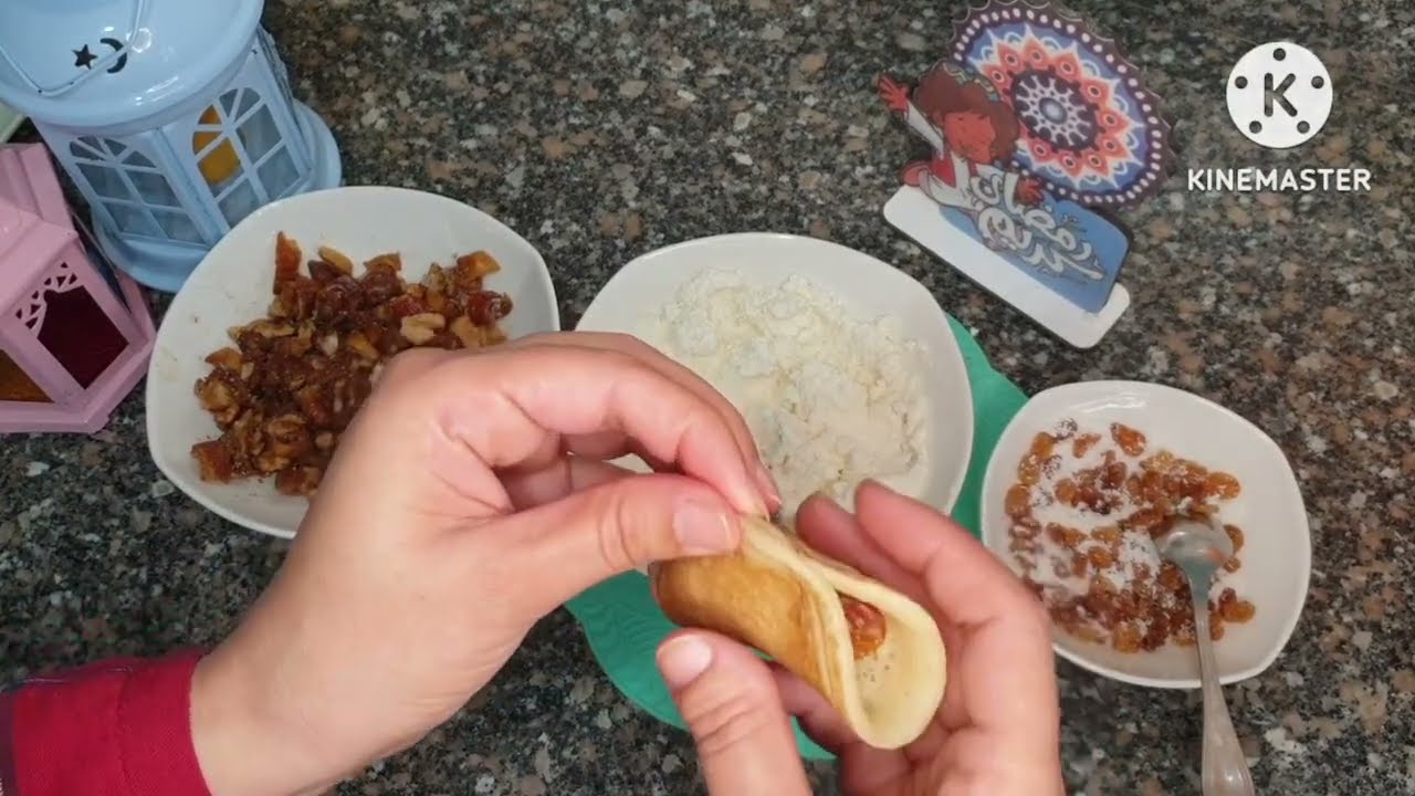 قطايف رمضان بحشوات لذيذة 😋 