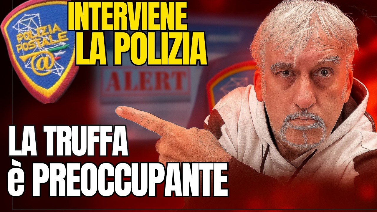 ⚠️ATTENZIONE! la POLIZIA LANCIA L’ALLARME MASSIMO: questo SMS ti ROVINA! …IGNORALO ASSOLUTAMENTE!