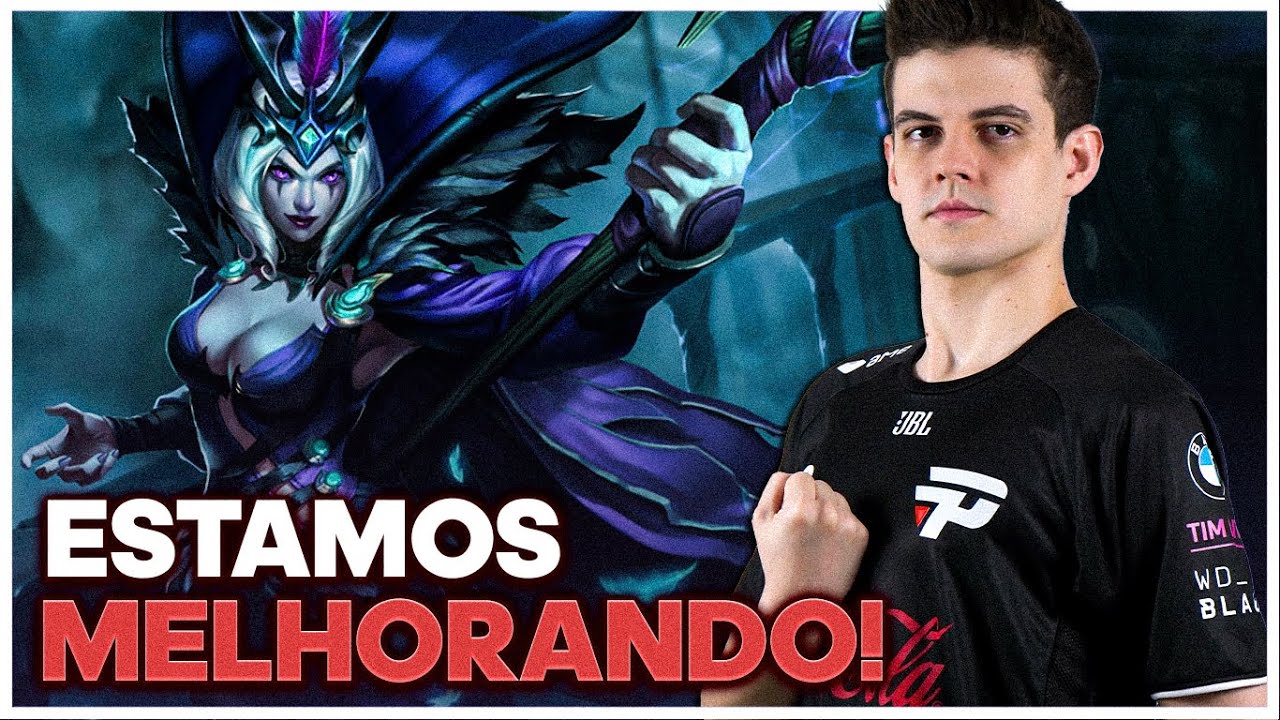 Jogar de LEBLANC é desafiador, mas estamos MELHORANDO!