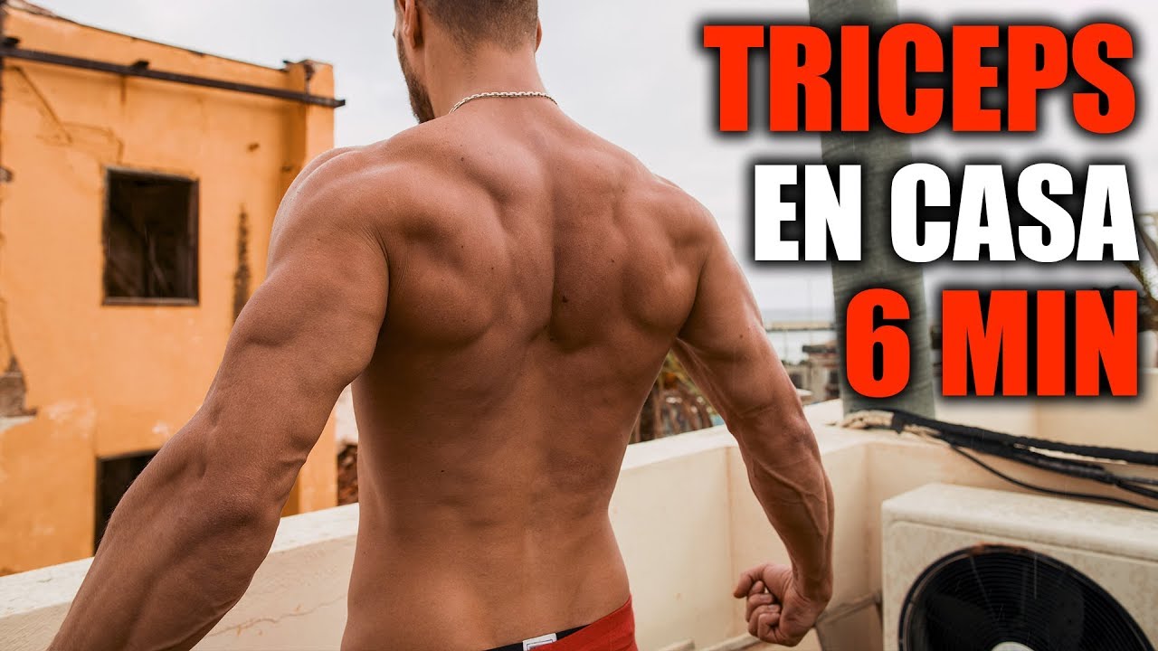 TR&Iacute;CEPS en Casa - Solo 6 Min de Ejercicios - Rutina para Tr&iacute;ceps en Casa!