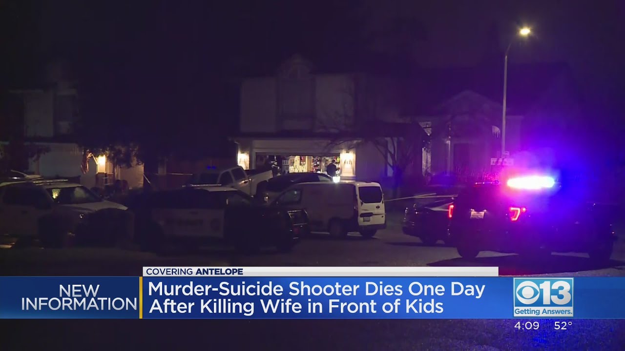 Murder-Suicide Shooter Dies Day After Killing Wife In Front Of Kids
