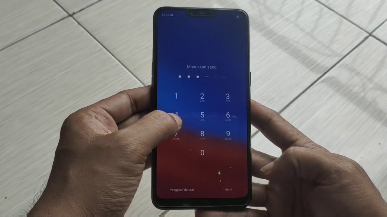 Cara buka pola pin Frp Oppo A3s Plus Bhasa indonesia