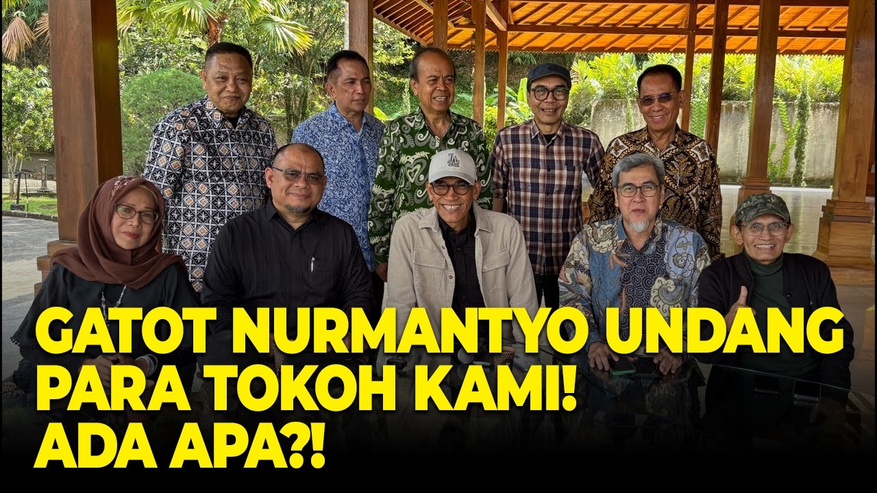 LIVE! GN UNDANG PARA TOKOH KAMI! ADA APA?!