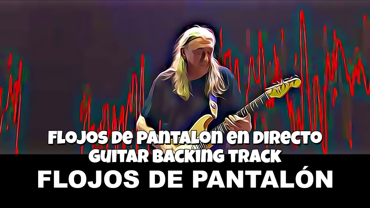 Rosendo  - Flojos de pantalón guitar backing track + vocals #rockestatal