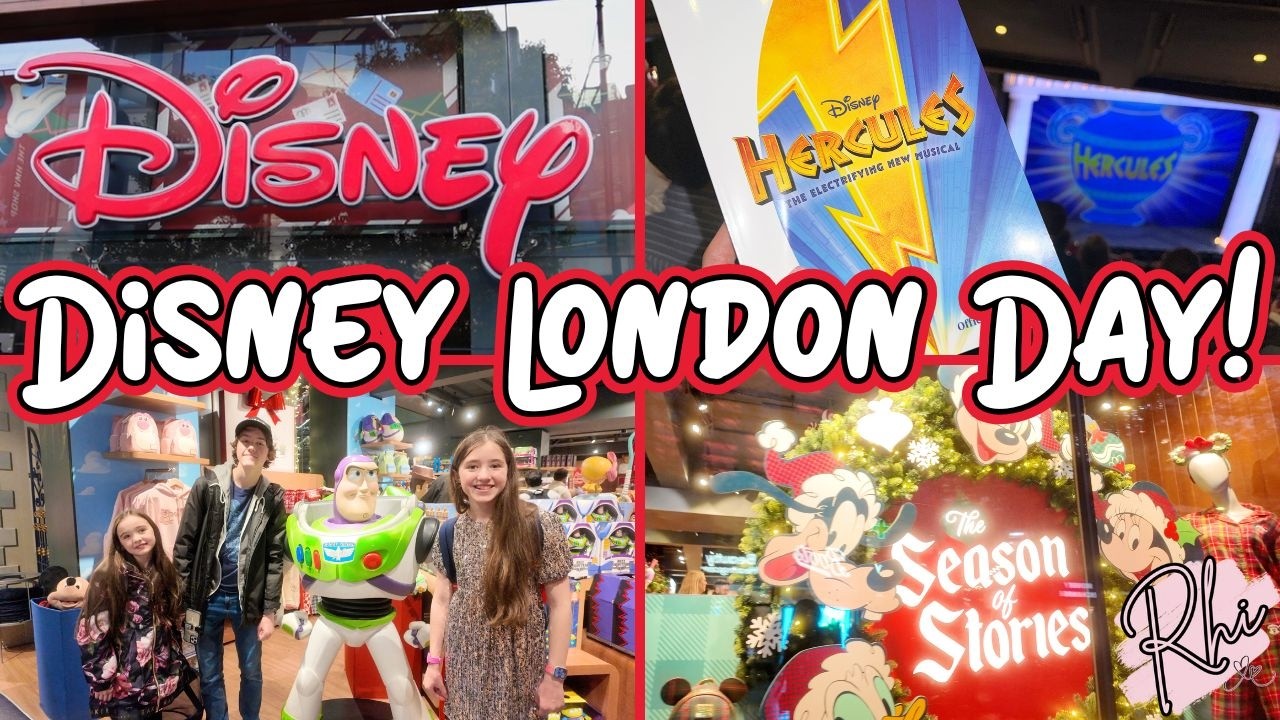 День в Лондоне с детьми в стиле Disney! Шопинг в магазинах Disney и мюзикл «Геркулес»