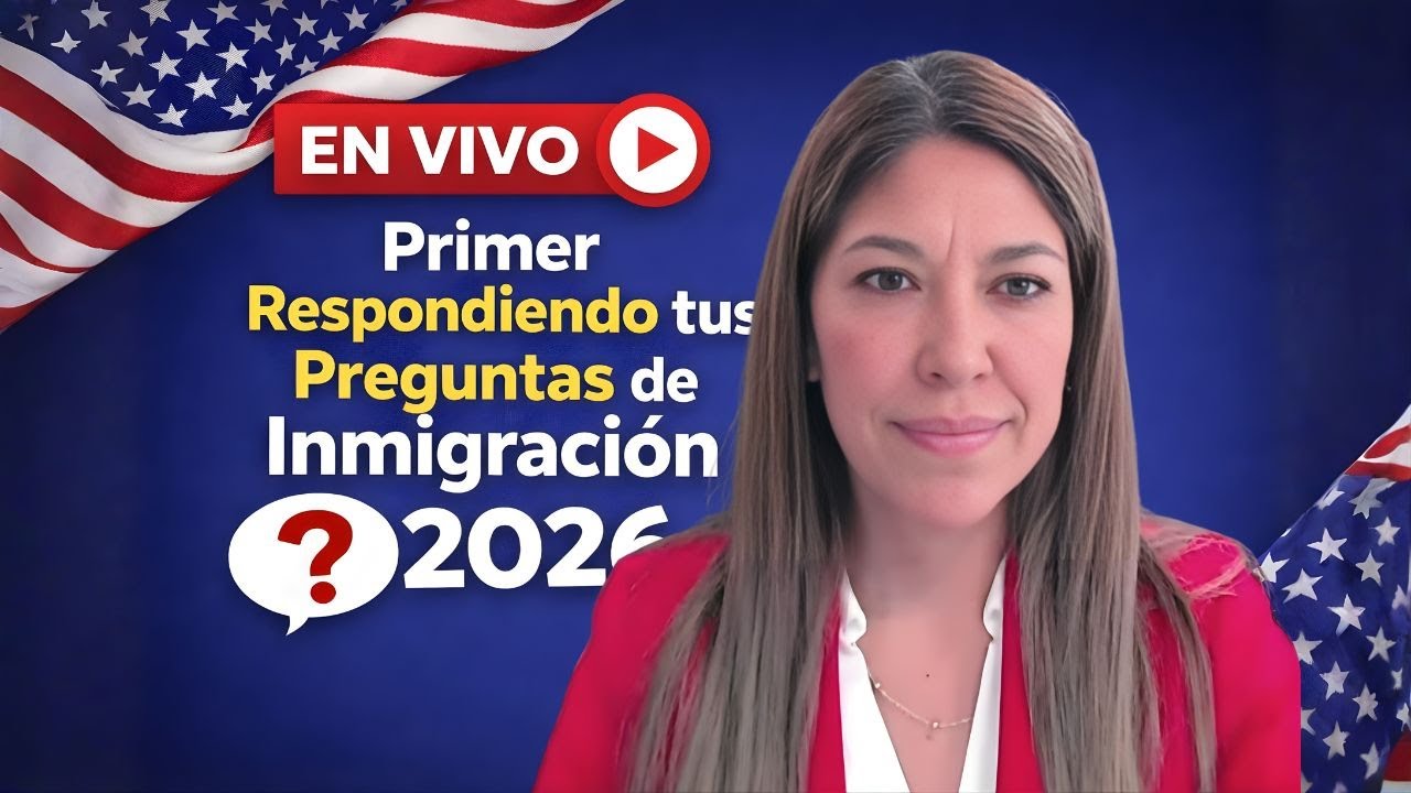 🚨EN VIVO: Primer Respondiendo tus Preguntas de Inmigración 2026 | #Inmigración #AbogadaRocio