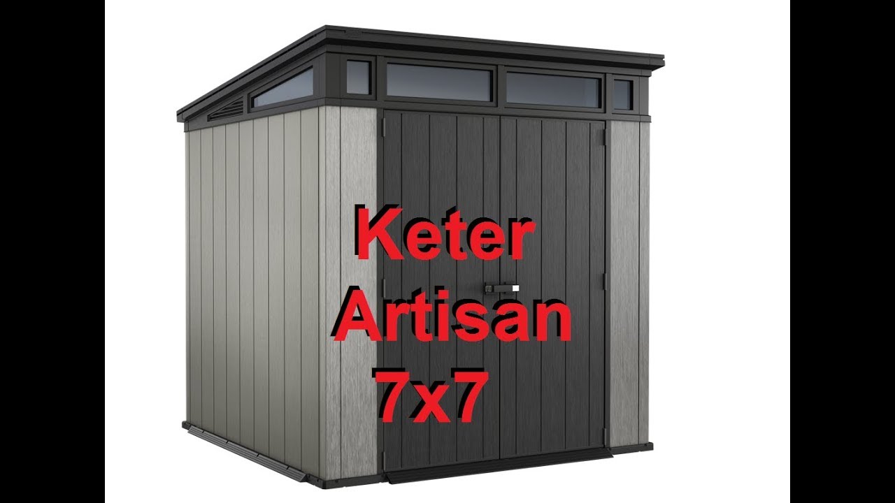 Keter Artisan 77 7x7 כתר פלסטיק מחסן ארטיזן