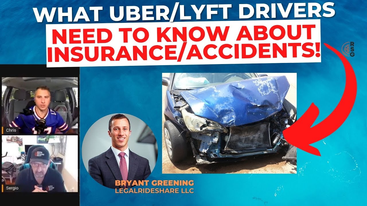 Что водителям Uber и Lyft НУЖНО ЗНАТЬ о страховании и авариях!