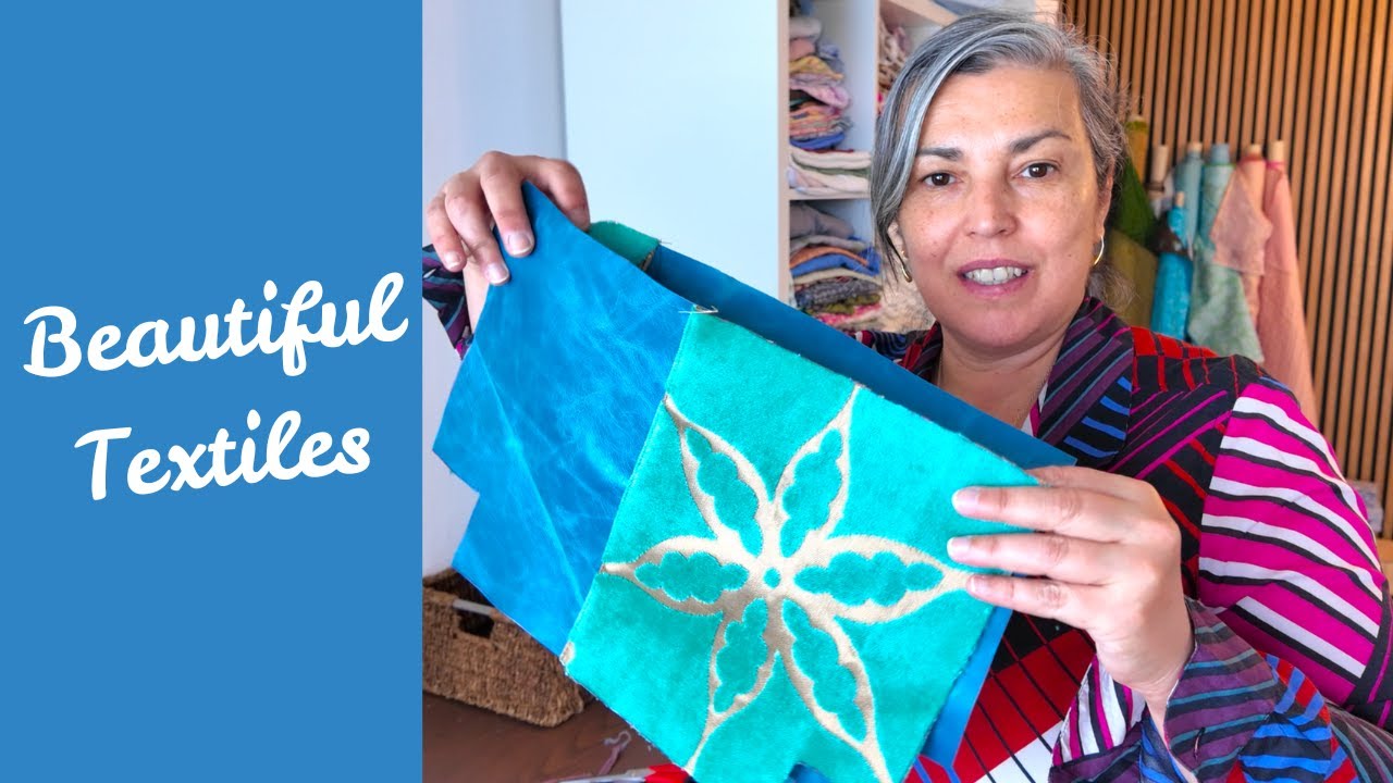 How I am upcycling lots of beautiful textiles (sewing and upcycling vlog)