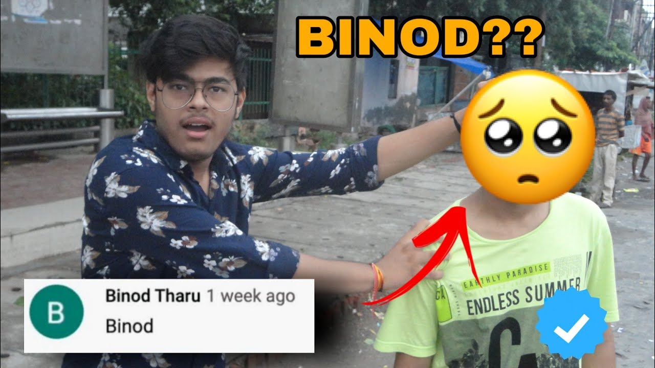 BINOD?? Face Reveal |Binod Tharu?? |