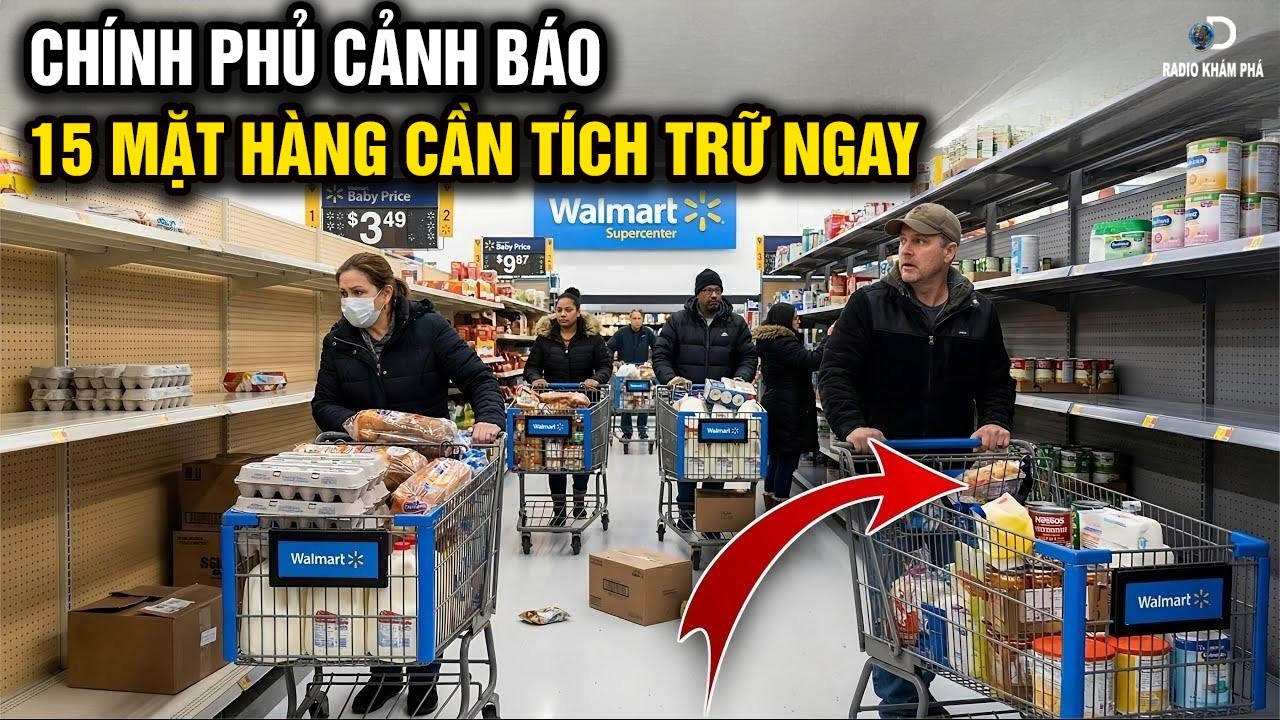 BÁO ĐỘNG 2026: 15 Mặt Hàng Này Đang Biến Mất Khỏi Kệ Hàng – Tích Trữ Ngay