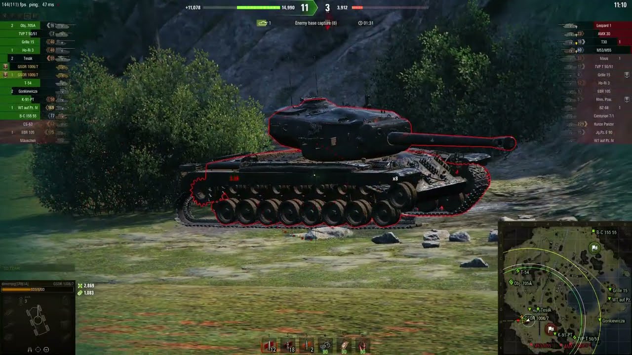 GSOR 1006/7 - Spear Thrust Into the Enemy Formation - World of Tanks
