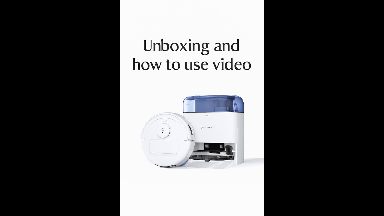 ECOVACS Deebot Mini Omni (Wet & Dry Robot Vacuum Cleaner): Unboxing Video | How to Use