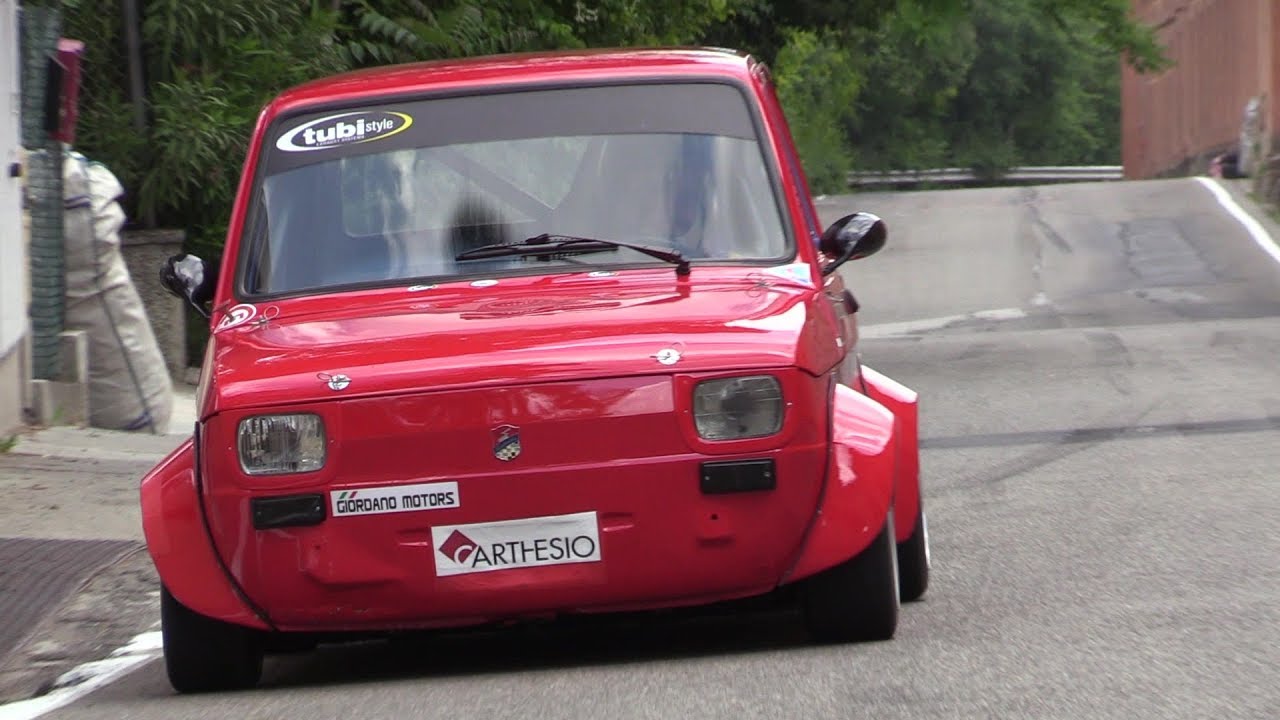 Fiat Giannini 126 Gr.5 700 hillclimb race & camera car