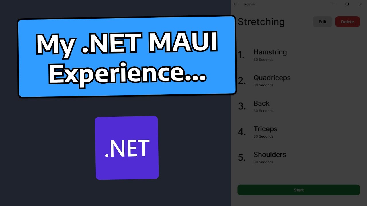 Building a .NET MAUI Application in 7 Days