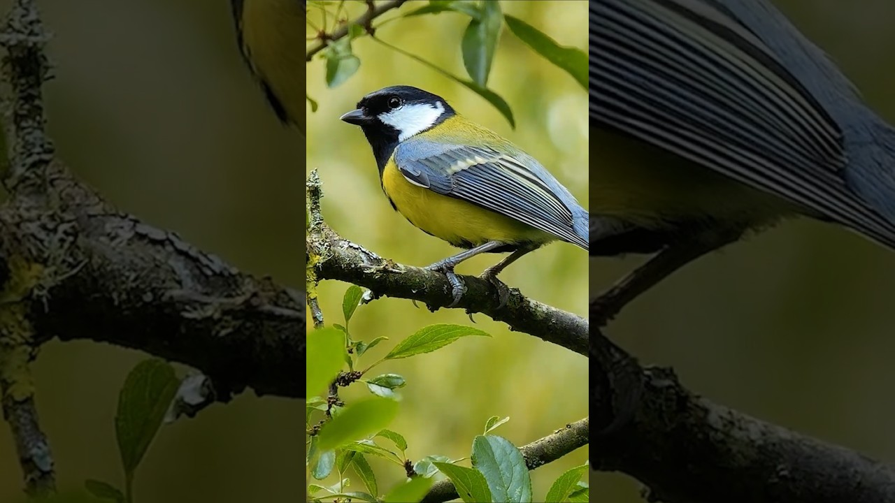 The Great Tit's whistling song can be heard over long distances - Bird sounds 