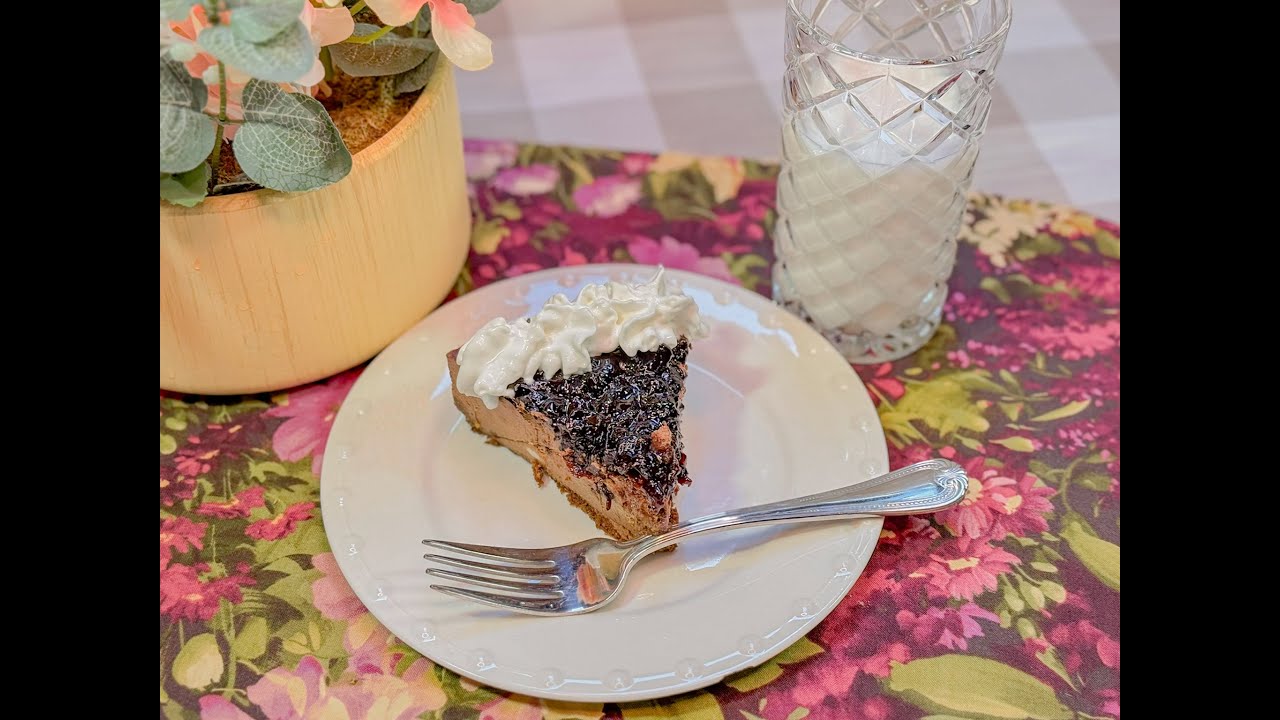 Instant Pot Vegan Cherry Chocolate Cheesecake