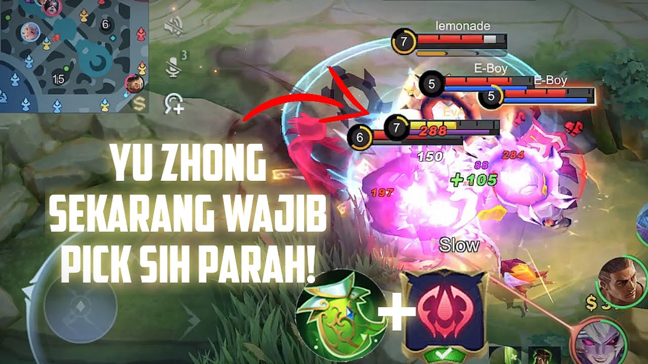 PANTESAN PRO PLAYER PADA PAKE YU ZHONG SEKARANG! YZ BACK TO META!