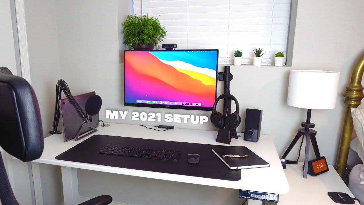 My Budget Desk Setup 2021 | Autonomous Smart Desk 2 + M1 MacBook Pro
