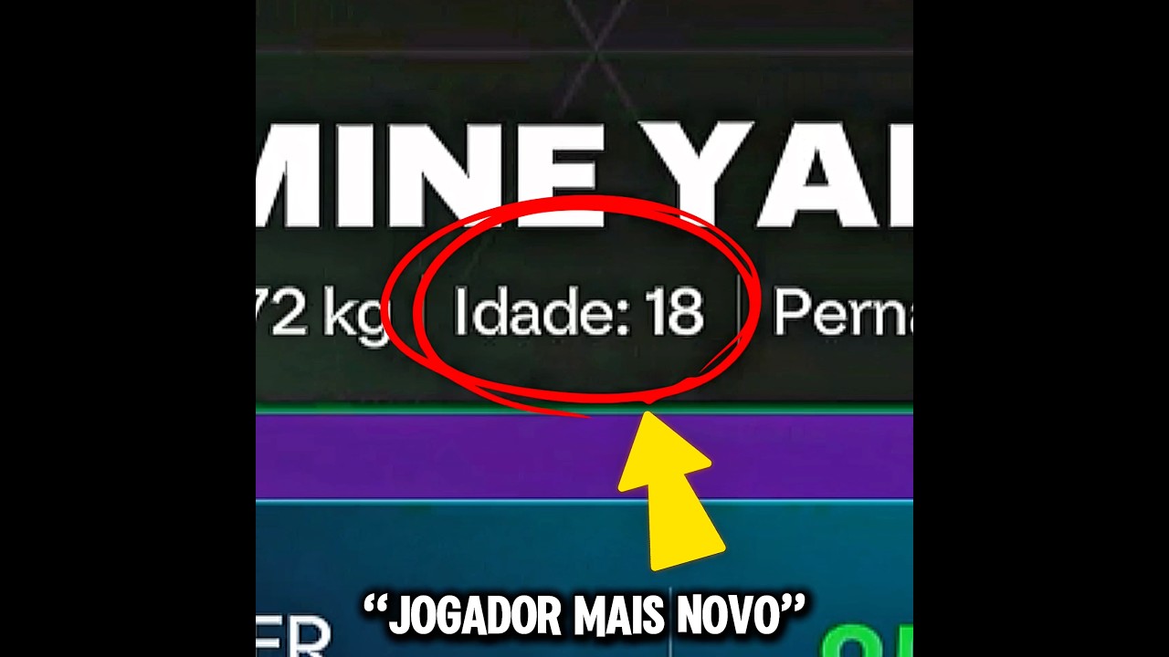 Jogador mais novo do FC MOBILE ☠️ 