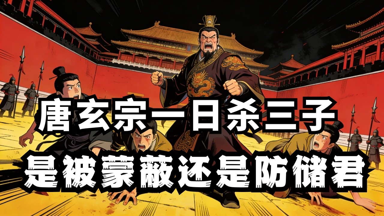 唐玄宗一日杀三子，是被武惠妃蒙蔽，还是帝王对储君威胁的本能清除？ |  睡前历史故事