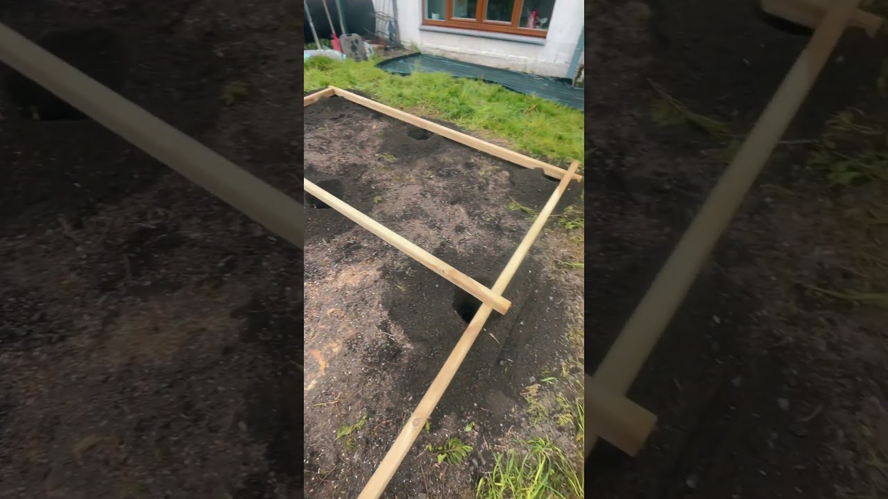 Cr&eacute;ation d&rsquo;une terrasse bois 🪵 #paysagiste #jardin #creation