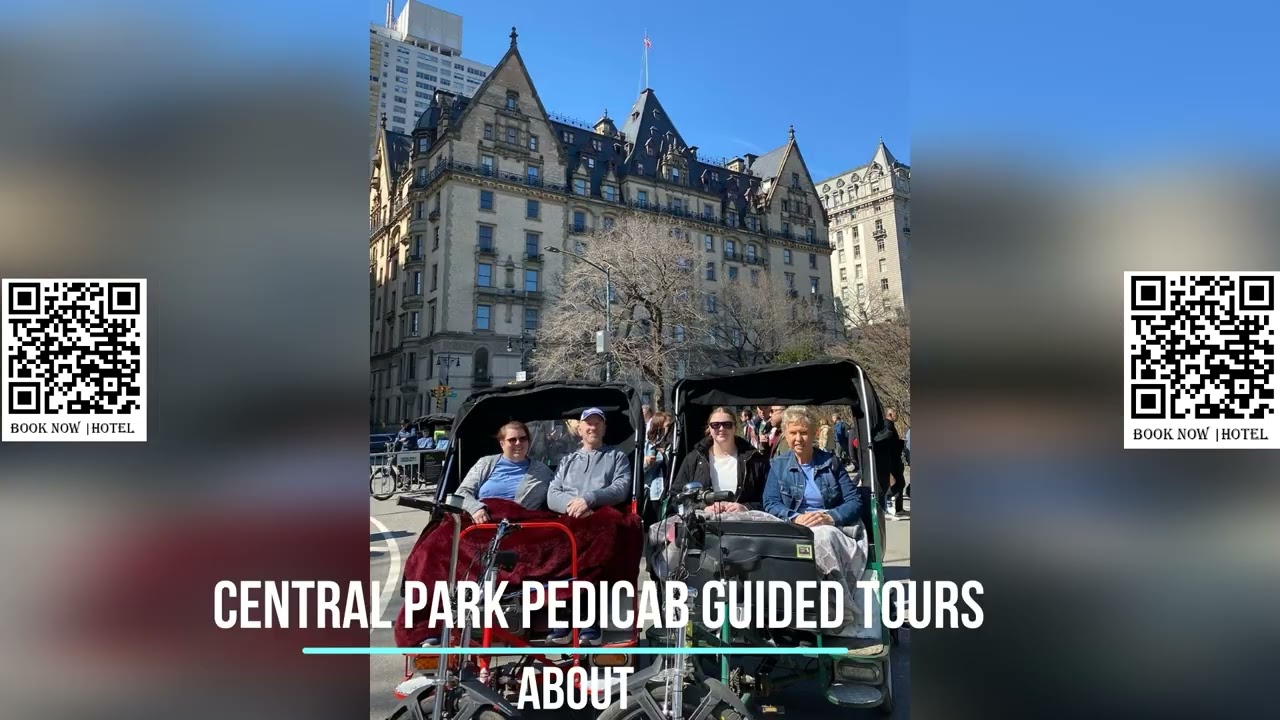 Central Park Pedicab Guided Tours