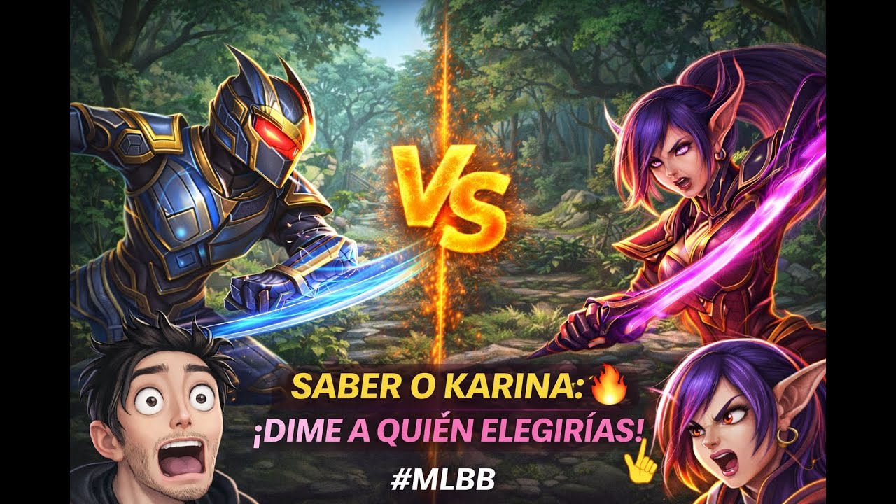 Saber o Karina: dime a quién elegirías 😈👇