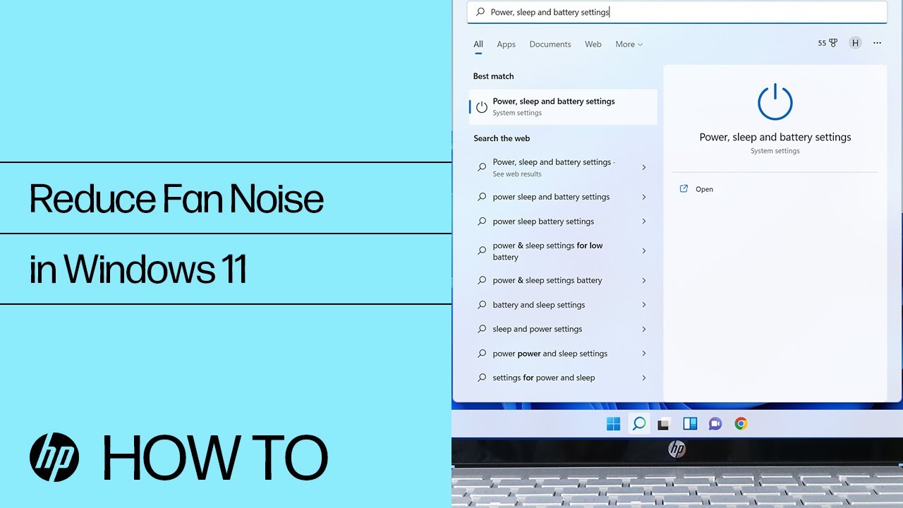 Reducing Fan Noise in Windows 11 | HP Computers | HP Support
