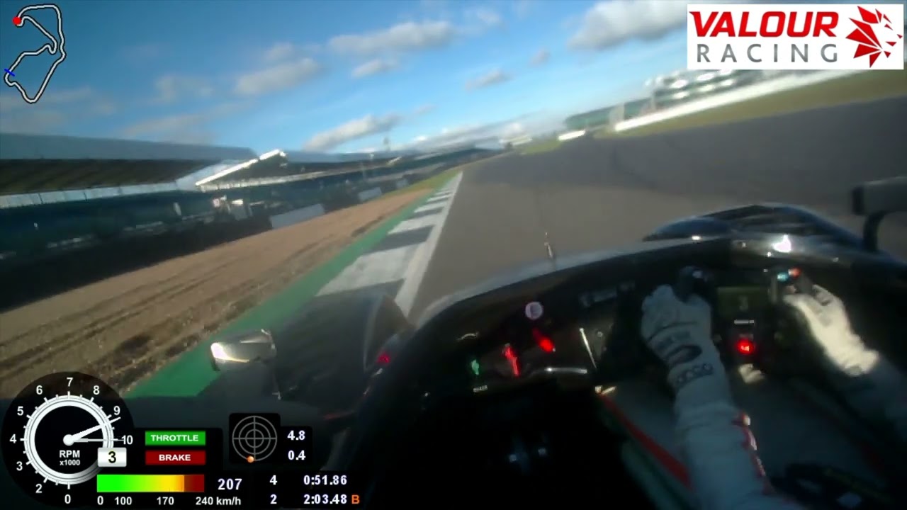 Radical SR3 Onboard Silverstone GP - 2:02.53