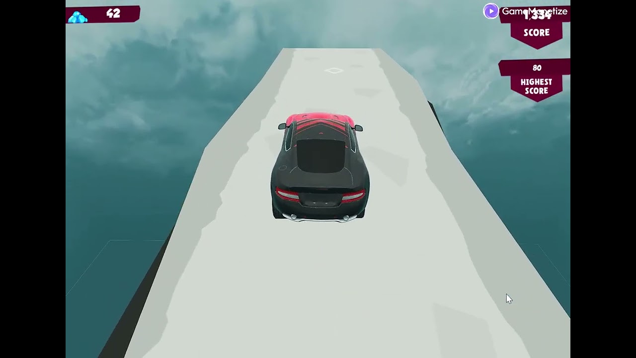 Sky Invader Impossible Track Game