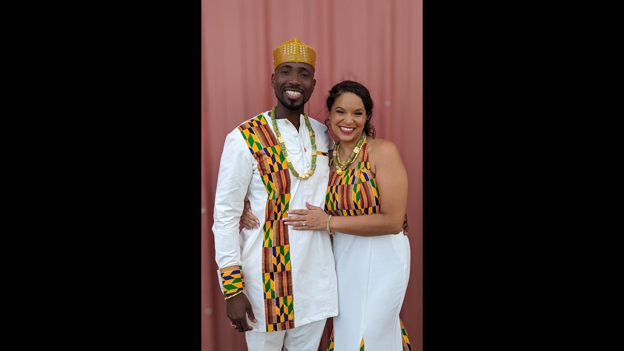 Traditional Togolese Ewe Engagement Wedding of Tatiana and Richard