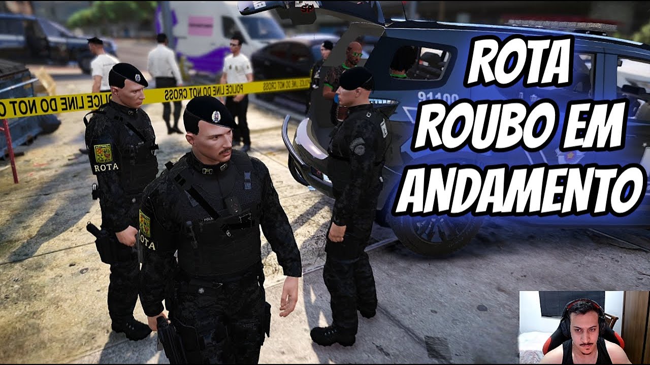 TRAFICANTE EM FUGA DA ROTA COMANDO ''3 EMOCIONADOS'' - GTA RP