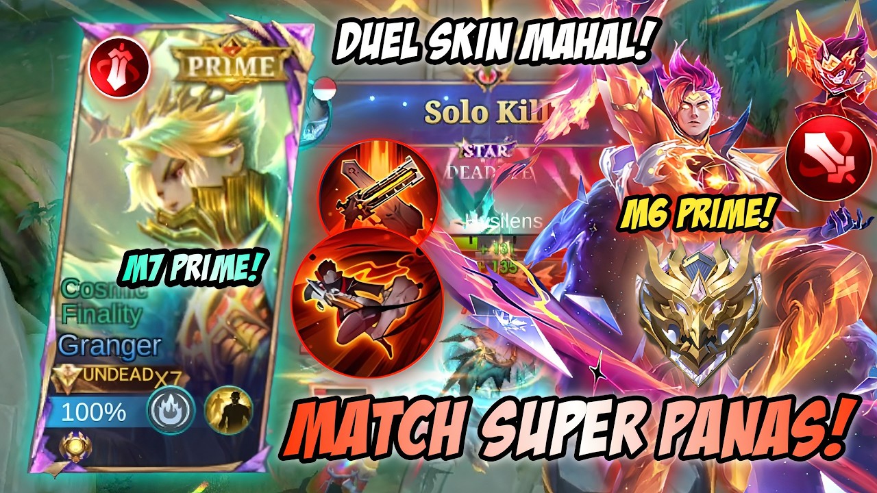SIAPA YANG BAKAL MATI DULUAN? GRANGER FIGHTER LAWAN CLAUDE FIGHTER! MATCH SUPER PANAS! | MLBB