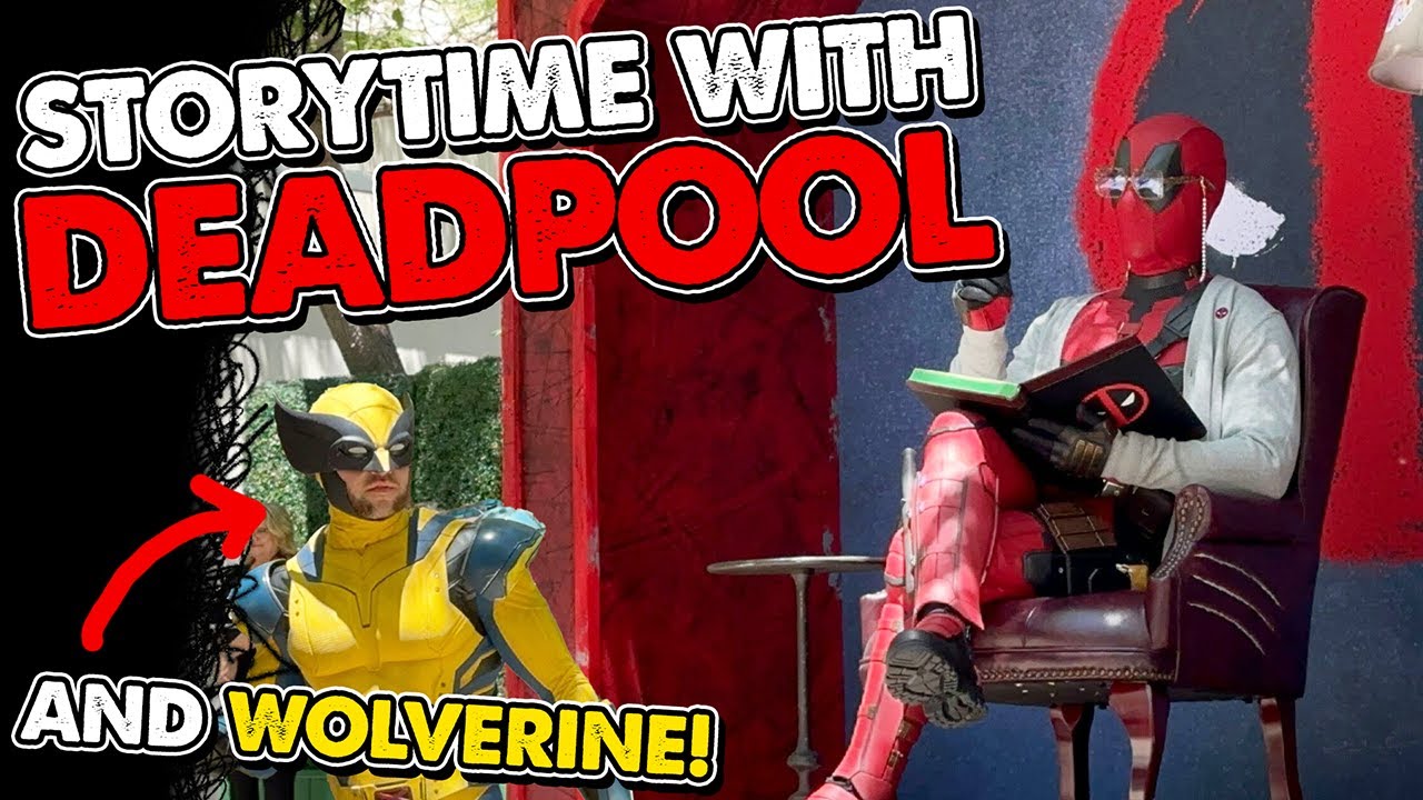 Story Time With Deadpool and Wolverine at Disney California Adventure