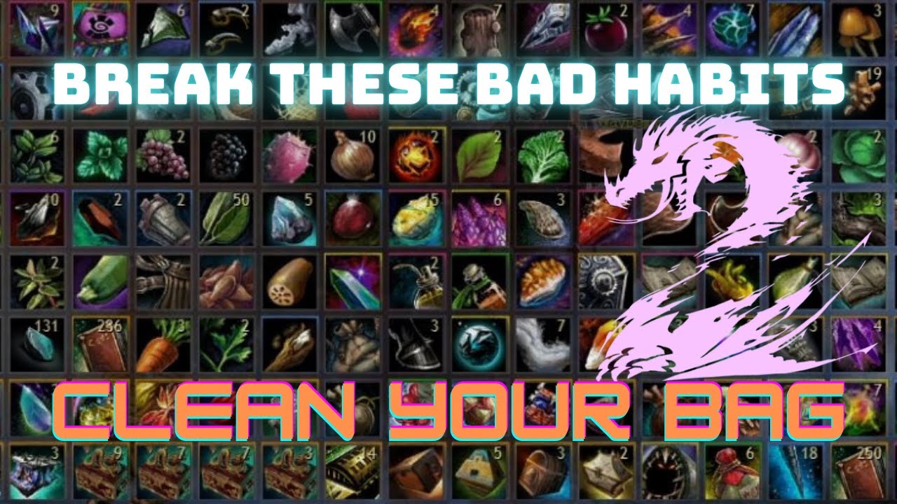 Inventory Management - Guild Wars 2 NEW PLAYER Guide