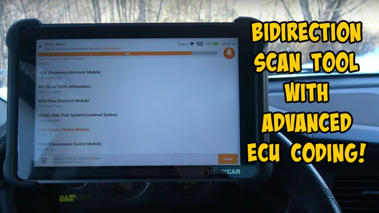 The Thinkscan 689BT. A Pro Level Scan Tool That's Just Different!