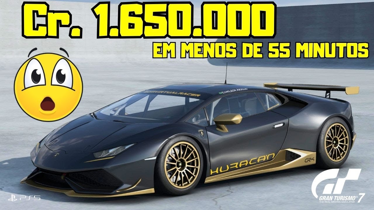 Como Ganhar Cr. 1 650 000 em Menos de 55 Minutos no Gran Turismo 7 #ps5 #gameplay #racing #gt7