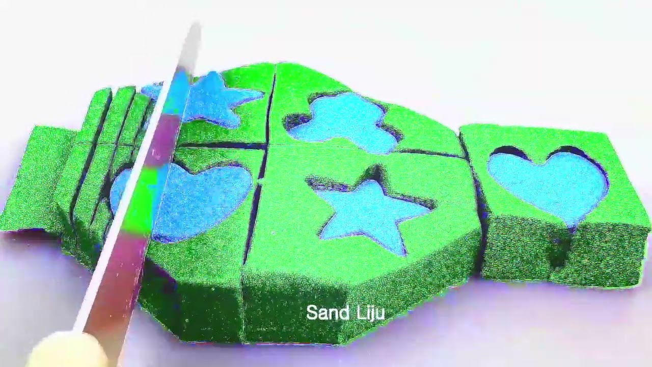 Very Satisfying and Relaxing Kinetic Sand ASMR 360