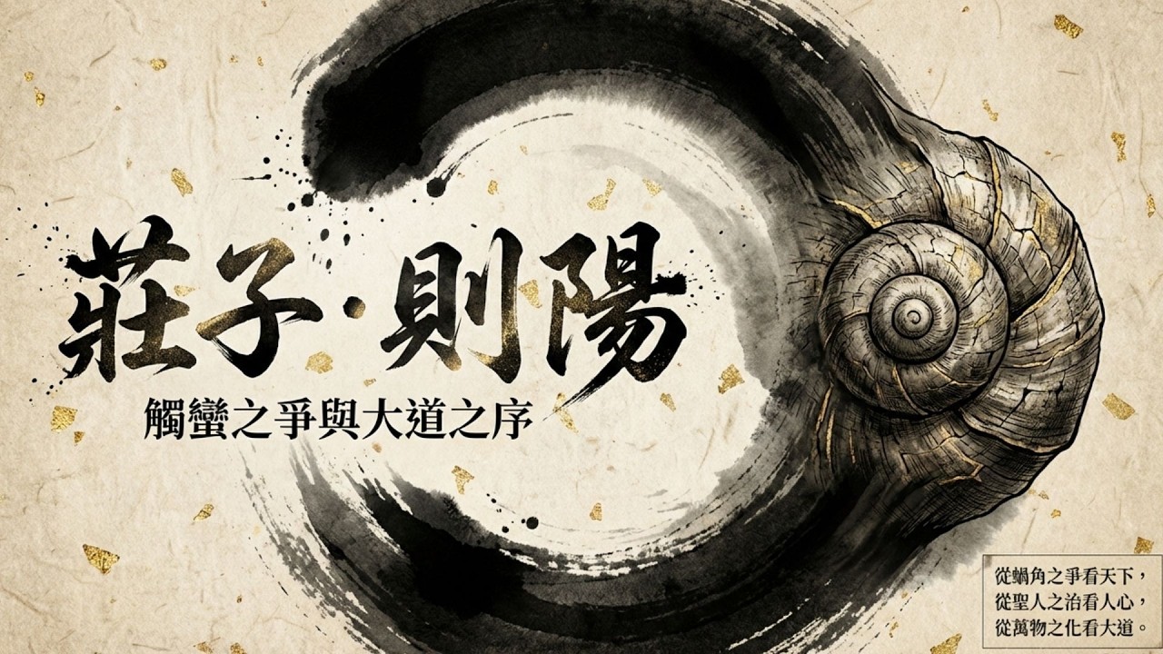 26.《乾涸車轍裡的求生指南：莊子教你如何在混亂世界「天遊」自適》#天遊 #忘言 #無用