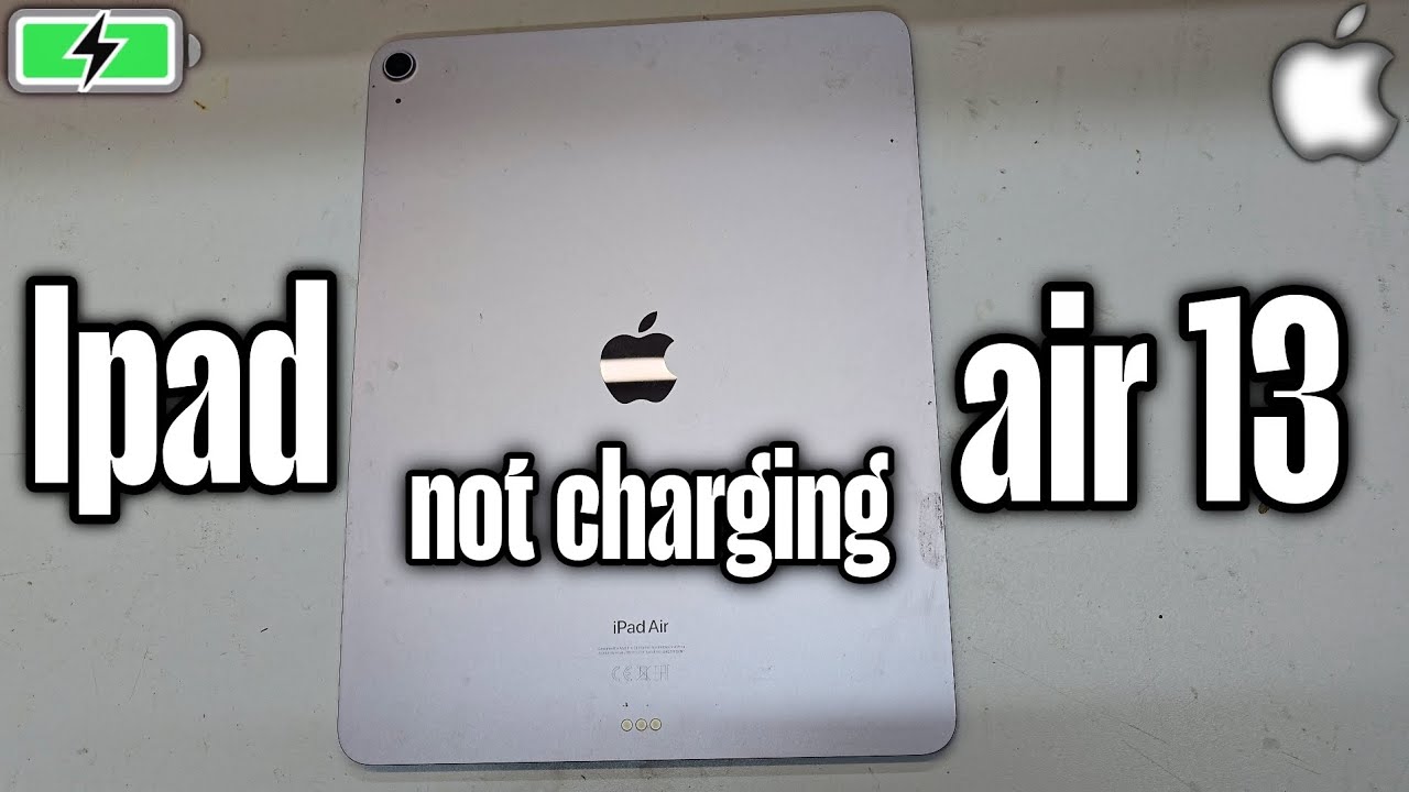 iPad Air 13 Not Charging? Here’s How I Replaced the Charging Port! Lawan tech