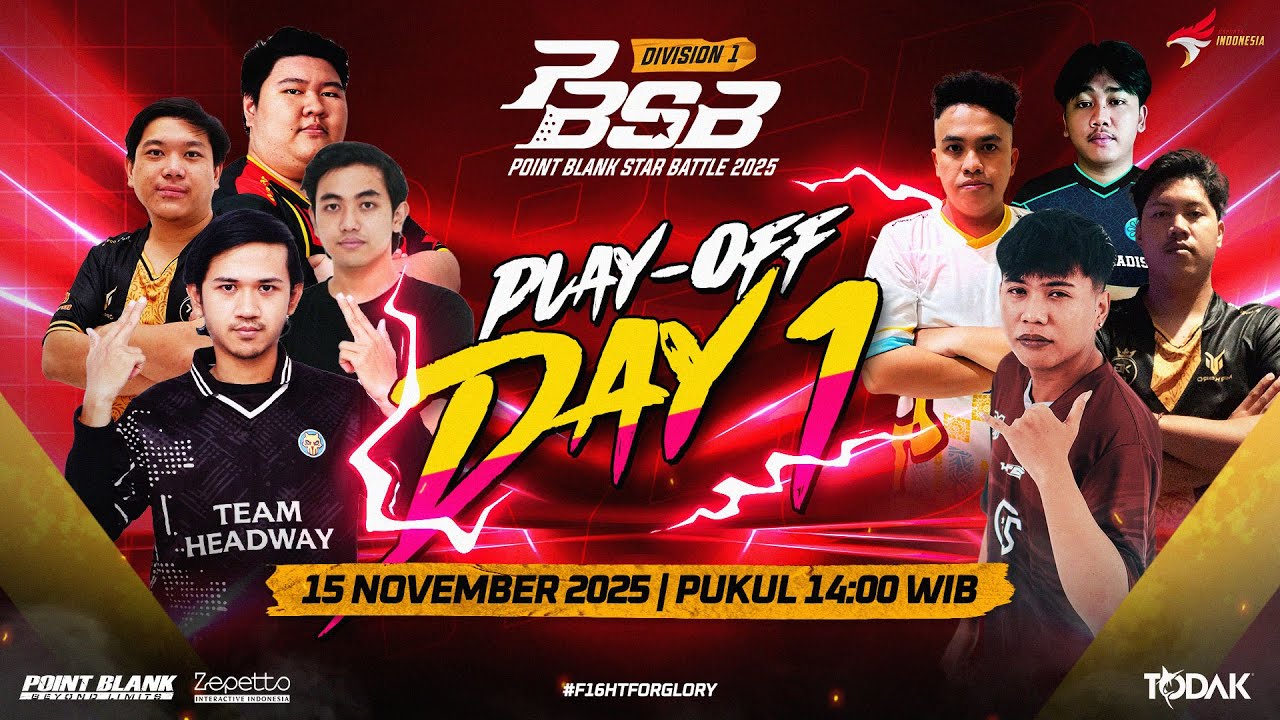 POINT BLANK STAR BATTLE DIVISI 1 PLAY-OFF [DAY 1]
