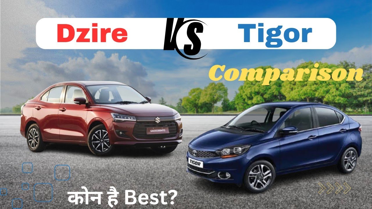 New Dzire Vs Tata Tigor Comparison 😯 ||