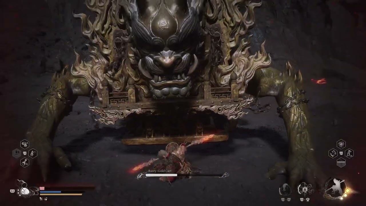 Black Myth: Wukong_Rusty Gold Cart Boss!