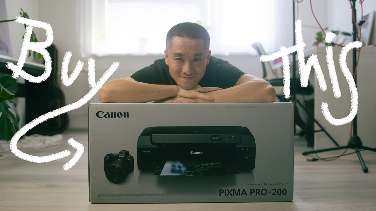 Why I bought Pixma PRO-200 and NOT PRO-300 for my Sticker business