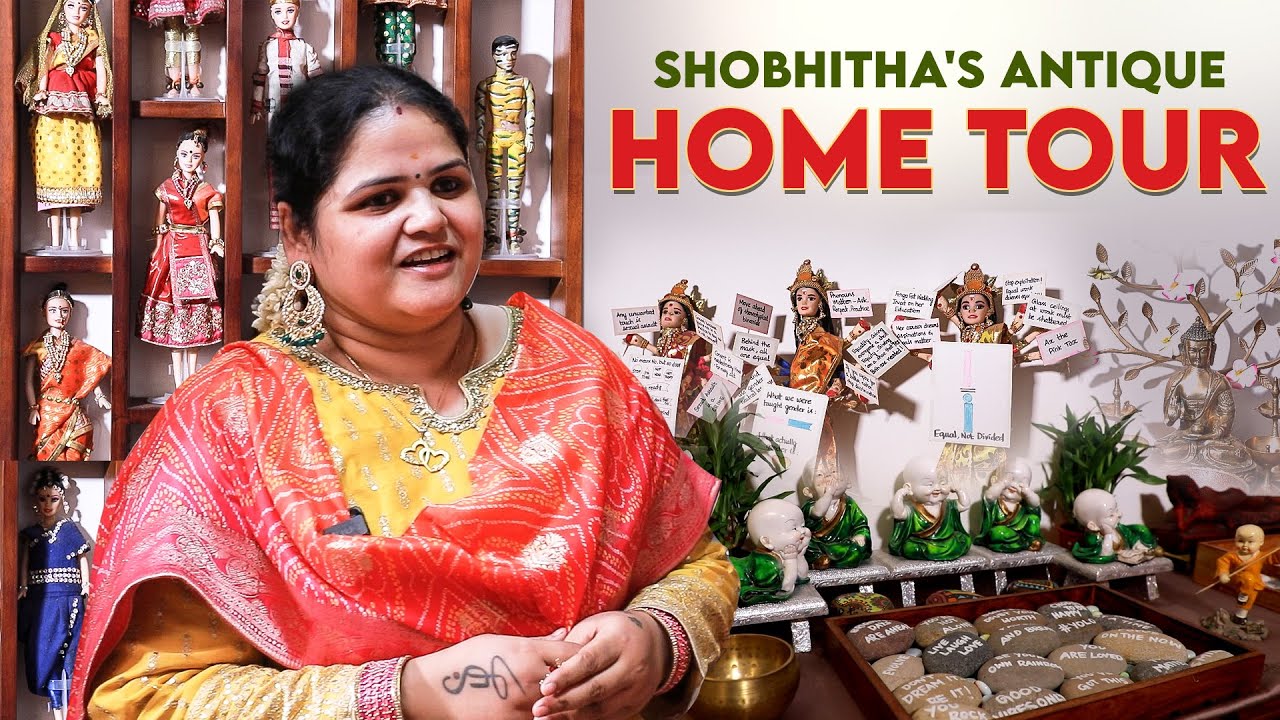 Total India-வ வீட்டுக்குள்ள வச்சுருக்காங்க | Shobhitha's Home Tour