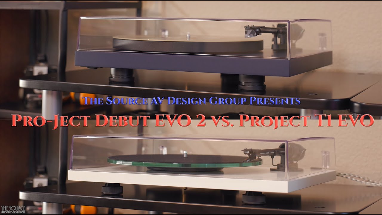 Pro-Ject Debut EVO 2 Turntable vs. Pro-Ject T1 EVO Turntable: Which table is the better value?