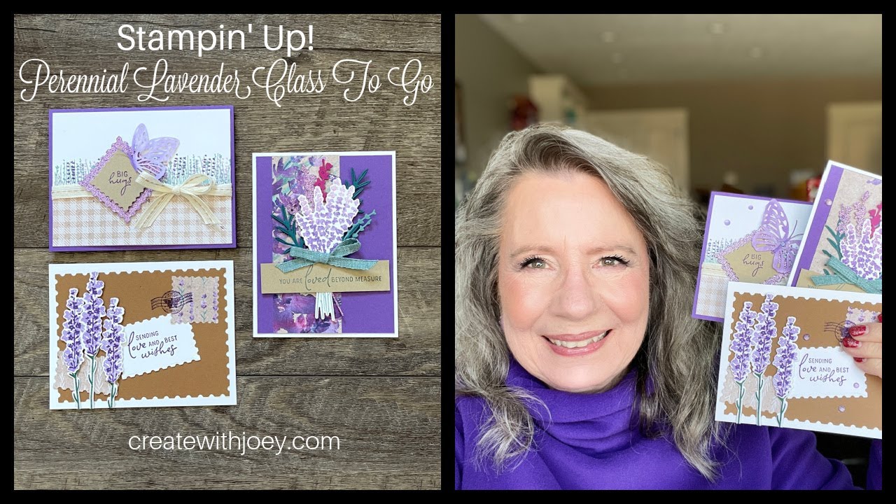Stampin' Up! Perennial Lavender Tips & Tricks with with these stamps and dies!