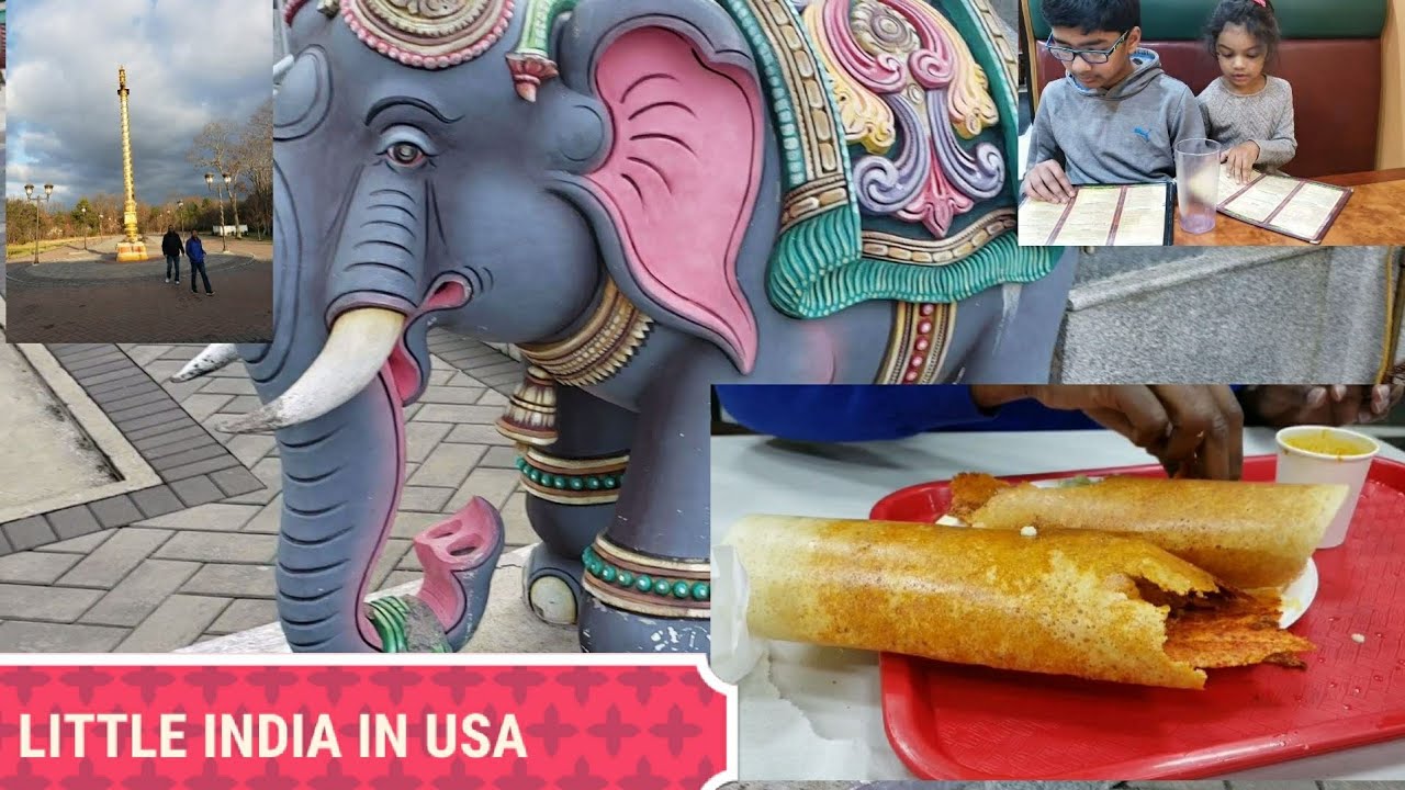 VLOG | A DAY IN LITTLE INDIA IN USA | NEW JERSEY | priyameena manoharan