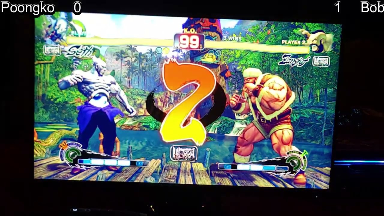 Poongko (Seth)  vs Bob (Zangief) USF4 CEO 2025